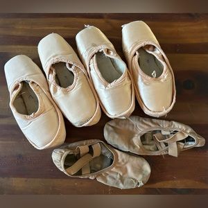 Dead ballet shoes for crafting